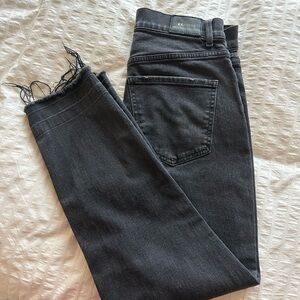 Express black mom jeans